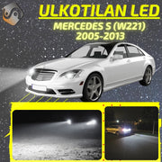 MERCEDES-BENZ S (W221) 2006-2013 KIRKKAAT Ulkoiset LED Valot ; Lähivalot ; Ajovalot ; Peruutusvalot ; MUUT