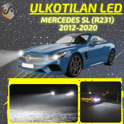 MERCEDES-BENZ SL (R231) 2012-2020 KIRKKAAT Ulkoiset LED Valot ; Lähivalot ; Ajovalot ; Peruutusvalot ; MUUT