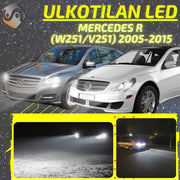 MERCEDES-BENZ R (W251/V251) 2005-2013 KIRKKAAT Ulkoiset LED Valot ; Lähivalot ; Ajovalot ; Peruutusvalot ; MUUT