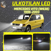 MERCEDES-BENZ VITO (W638) 1996-2003 KIRKKAAT Ulkoiset LED Valot ; Lähivalot ; Ajovalot ; Peruutusvalot ; MUUT