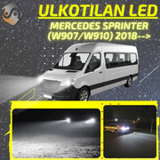 MERCEDES-BENZ SPRINTER (W907/W910) 2018--> KIRKKAAT Ulkoiset LED Valot ; Lähivalot ; Ajovalot ; Peruutusvalot ; MUUT