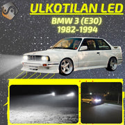 BMW 3 (E30) 1982-1994 KIRKKAAT Ulkoiset LED Valot ; Lähivalot ; Ajovalot ; Peruutusvalot ; MUUT