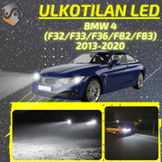 BMW 4 (F32/F33/F36/F82/F83) 2013-2020 KIRKKAAT Ulkoiset LED Valot ; Lähivalot ; Ajovalot ; Peruutusvalot ; MUUT