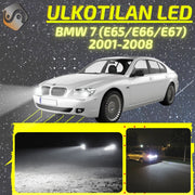 BMW 7 (E65/E66/E67) 2001-2008 KIRKKAAT Ulkoiset LED Valot ; Lähivalot ; Ajovalot ; Peruutusvalot ; MUUT