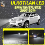 BMW X6 (E71/E72) 2007-2014 KIRKKAAT Ulkoiset LED Valot ; Lähivalot ; Ajovalot ; Peruutusvalot ; MUUT