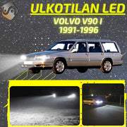 VOLVO V90 I 1991-1996 KIRKKAAT Ulkoiset LED Valot ; Lähivalot ; Ajovalot ; Peruutusvalot ; MUUT