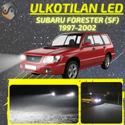 SUBARU FORESTER (SF) 1997-2002  KIRKKAAT Ulkoiset LED Valot ; Lähivalot ; Ajovalot ; Peruutusvalot ; MUUT