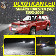 SUBARU FORESTER  (SG) 2002-2008 KIRKKAAT Ulkoiset LED Valot ; Lähivalot ; Ajovalot ; Peruutusvalot ; MUUT