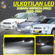 SUBARU IMPREZA (MK2) 2000-2007 KIRKKAAT Ulkoiset LED Valot ; Lähivalot ; Ajovalot ; Peruutusvalot ; MUUT