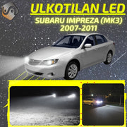 SUBARU IMPREZA (MK3) 2007-2011 KIRKKAAT Ulkoiset LED Valot ; Lähivalot ; Ajovalot ; Peruutusvalot ; MUUT