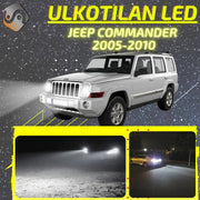 JEEP COMMANDER 2005-2010 KIRKKAAT Ulkoiset LED Valot ; Lähivalot ; Ajovalot ; Peruutusvalot ; MUUT