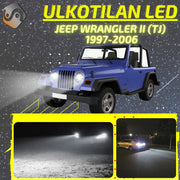 JEEP WRANGLER II (TJ) 1996-2006 KIRKKAAT Ulkoiset LED Valot ; Lähivalot ; Ajovalot ; Peruutusvalot ; MUUT