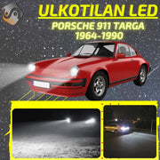 PORSCHE 911 Targa 1964-1990 KIRKKAAT Ulkoiset LED Valot ; Lähivalot ; Ajovalot ; Peruutusvalot ; MUUT