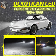 PORSCHE 911 Carrera 3.2 1984-1989 KIRKKAAT Ulkoiset LED Valot ; Lähivalot ; Ajovalot ; Peruutusvalot ; MUUT