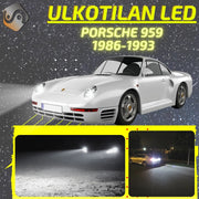 PORSCHE 959 1986-1993 KIRKKAAT Ulkoiset LED Valot ; Lähivalot ; Ajovalot ; Peruutusvalot ; MUUT