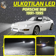 PORSCHE 968 1991-1995 KIRKKAAT Ulkoiset LED Valot ; Lähivalot ; Ajovalot ; Peruutusvalot ; MUUT