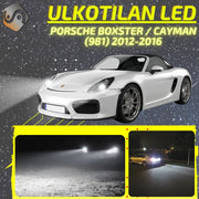 PORSCHE BOXSTER / CAYMAN (981) 2012-2016 KIRKKAAT Ulkoiset LED Valot ; Lähivalot ; Ajovalot ; Peruutusvalot ; MUUT