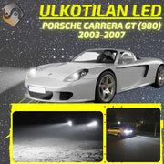 PORSCHE CARRERA GT (980) 2003-2007 KIRKKAAT Ulkoiset LED Valot ; Lähivalot ; Ajovalot ; Peruutusvalot ; MUUT