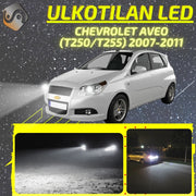 CHEVROLET AVEO (T250/T255) 2007-2011 KIRKKAAT Ulkoiset LED Valot ; Lähivalot ; Ajovalot ; Peruutusvalot ; MUUT