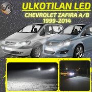 CHEVROLET ZAFIRA A/B 1999-2014 KIRKKAAT Ulkoiset LED Valot ; Lähivalot ; Ajovalot ; Peruutusvalot ; MUUT