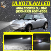 MINI COOPER S / ONE (R50/R53) 2001-2006 KIRKKAAT Ulkoiset LED Valot ; Lähivalot ; Ajovalot ; Peruutusvalot ; MUUT