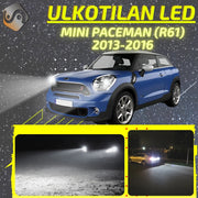 MINI PACEMAN (R61) 2013-2016 KIRKKAAT Ulkoiset LED Valot ; Lähivalot ; Ajovalot ; Peruutusvalot ; MUUT