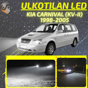 KIA CARNIVAL (KV-II) 1998-2005 KIRKKAAT Ulkoiset LED Valot ; Lähivalot ; Ajovalot ; Peruutusvalot ; MUUT