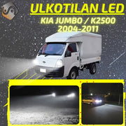 KIA JUMBO / K2500 2004-2011 KIRKKAAT Ulkoiset LED Valot ; Lähivalot ; Ajovalot ; Peruutusvalot ; MUUT