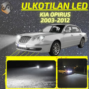 KIA OPIRUS / AMANTI 2003-2012 KIRKKAAT Ulkoiset LED Valot ; Lähivalot ; Ajovalot ; Peruutusvalot ; MUUT