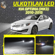 KIA K5 / OPTIMA 2010-2015 KIRKKAAT Ulkoiset LED Valot ; Lähivalot ; Ajovalot ; Peruutusvalot ; MUUT