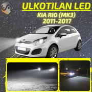 KIA RIO (UB) 2011-2017 KIRKKAAT Ulkoiset LED Valot ; Lähivalot ; Ajovalot ; Peruutusvalot ; MUUT