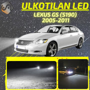 LEXUS GS (S190) 2005-2011 KIRKKAAT Ulkoiset LED Valot ; Lähivalot ; Ajovalot ; Peruutusvalot ; MUUT