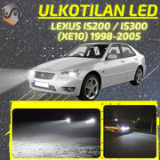 LEXUS IS200 / IS300 (XE10) 1998-2005 KIRKKAAT Ulkoiset LED Valot ; Lähivalot ; Ajovalot ; Peruutusvalot ; MUUT