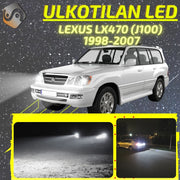 LEXUS LX470 (J100) 1998-2007 KIRKKAAT Ulkoiset LED Valot ; Lähivalot ; Ajovalot ; Peruutusvalot ; MUUT