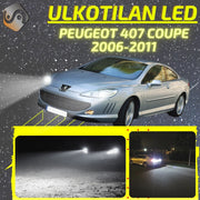 PEUGEOT 407 COUPE 2006-2011 KIRKKAAT Ulkoiset LED Valot ; Lähivalot ; Ajovalot ; Peruutusvalot ; MUUT