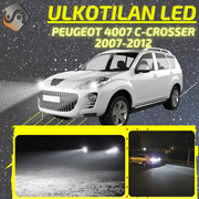 PEUGEOT 4007 C-CROSSER 2007-2012 KIRKKAAT Ulkoiset LED Valot ; Lähivalot ; Ajovalot ; Peruutusvalot ; MUUT