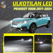 PEUGEOT 5008 2017-2024 KIRKKAAT Ulkoiset LED Valot ; Lähivalot ; Ajovalot ; Peruutusvalot ; MUUT