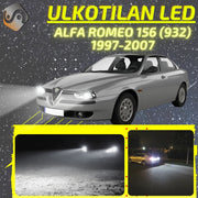 ALFA ROMEO 156 1997-2007 KIRKKAAT Ulkoiset LED Valot ; Lähivalot ; Ajovalot ; Peruutusvalot ; MUUT