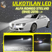 ALFA ROMEO STELVIO 2016--> KIRKKAAT Ulkoiset LED Valot ; Lähivalot ; Ajovalot ; Peruutusvalot ; MUUT