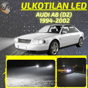 AUDI A8 (D2) 1994-2002 KIRKKAAT Ulkoiset LED Valot ; Lähivalot ; Ajovalot ; Peruutusvalot ; MUUT