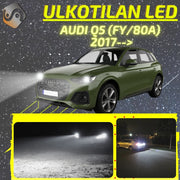 AUDI Q5 (FY/80A) 2017--> KIRKKAAT Ulkoiset LED Valot ; Lähivalot ; Ajovalot ; Peruutusvalot ; MUUT