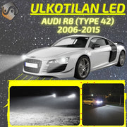 AUDI R8 (Type 42) 2006-2015 KIRKKAAT Ulkoiset LED Valot ; Lähivalot ; Ajovalot ; Peruutusvalot ; MUUT