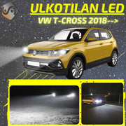 VW T-CROSS 2018-->  KIRKKAAT Ulkoiset LED Valot ; Lähivalot ; Ajovalot ; Peruutusvalot ; MUUT