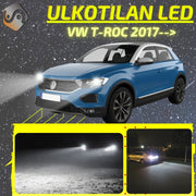 VW T-ROC 2017--> KIRKKAAT Ulkoiset LED Valot ; Lähivalot ; Ajovalot ; Peruutusvalot ; MUUT