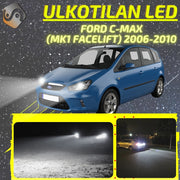 FORD C-MAX (MK1 FACELIFT) 2006-2010 KIRKKAAT Ulkoiset LED Valot ; Lähivalot ; Ajovalot ; Peruutusvalot ; MUUT