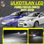 FORD FOCUS (MK3) 2011-2018 KIRKKAAT Ulkoiset LED Valot ; Lähivalot ; Ajovalot ; Peruutusvalot ; MUUT