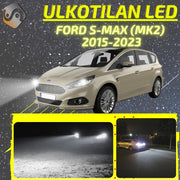 FORD S-MAX (MK2) 2015--> KIRKKAAT Ulkoiset LED Valot ; Lähivalot ; Ajovalot ; Peruutusvalot ; MUUT