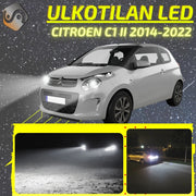 CITROEN C1 II 2014-2022 KIRKKAAT Ulkoiset LED Valot ; Lähivalot ; Ajovalot ; Peruutusvalot ; MUUT