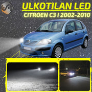 CITROEN C3 I 2002-2010 KIRKKAAT Ulkoiset LED Valot ; Lähivalot ; Ajovalot ; Peruutusvalot ; MUUT