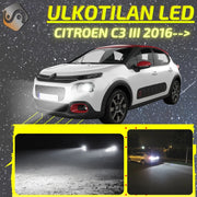 CITROEN C3 III 2016--> KIRKKAAT Ulkoiset LED Valot ; Lähivalot ; Ajovalot ; Peruutusvalot ; MUUT